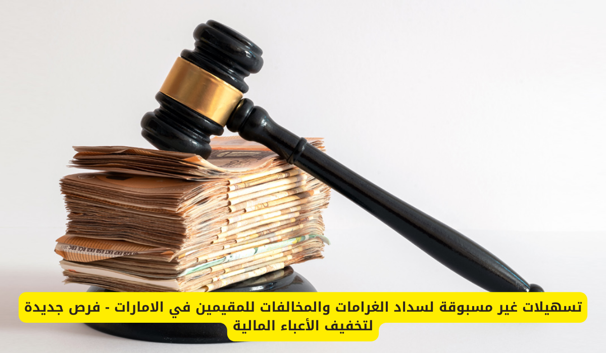 تقسيط الغرامات في الإمارات